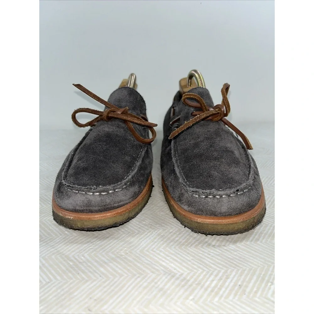 NEW REPUBLIC Flynn Boat Suede Casual Gray Shoe Size 11‎ Mocasines Comfort Style